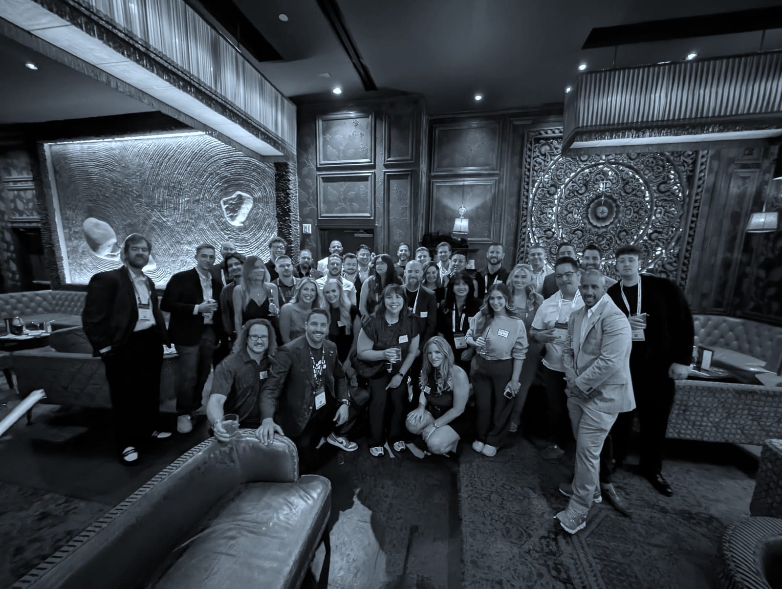 About 35 YCL members together at YCL After Dark, 2026